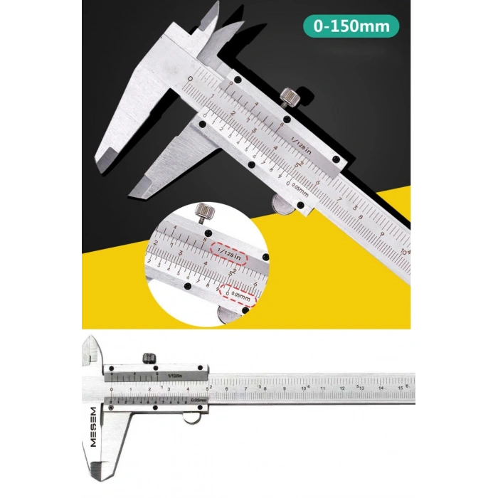 Kumpas - Çelik Kumpas 0,01 mm - 150mm 6inc (599)