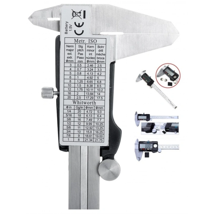 Kumpas - Dijital Kumpas 0,01 mm - 150mm 6inc (599)