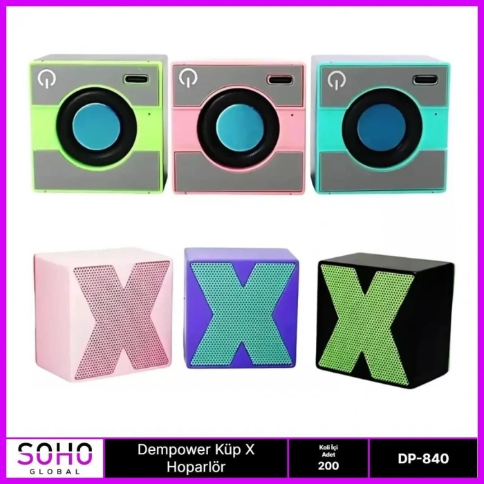 Küp X Mini Hoparlör