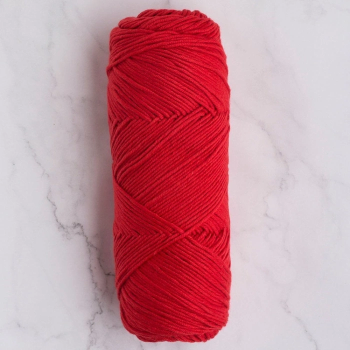 La Mia Baby Cotton Kırmızı El Örgü İpi - L033 - 33634