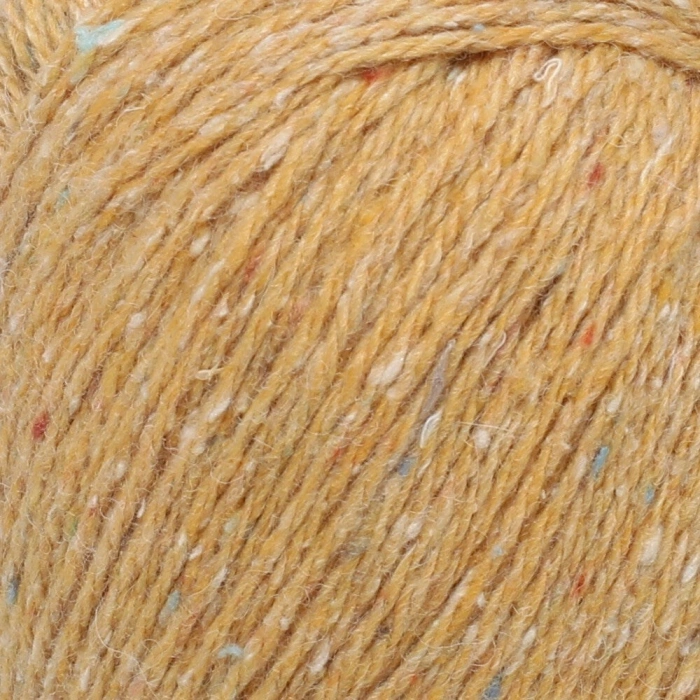 La Mia Re-Tweed Sarı Melanj El Örgü İpi - L124 - 34413