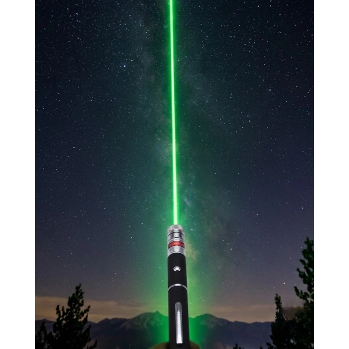 Lazer Kalem Yeşil Işık Yüksek Parlaklık Ve Taşınabilir Kullanım