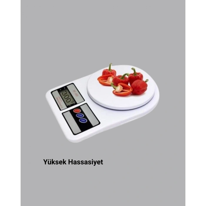 Lcd Ekranlı Hassas Dijital Mutfak Terazisi – 5kg Kapasite, 1g Hassasiyet Yeni Nesil
