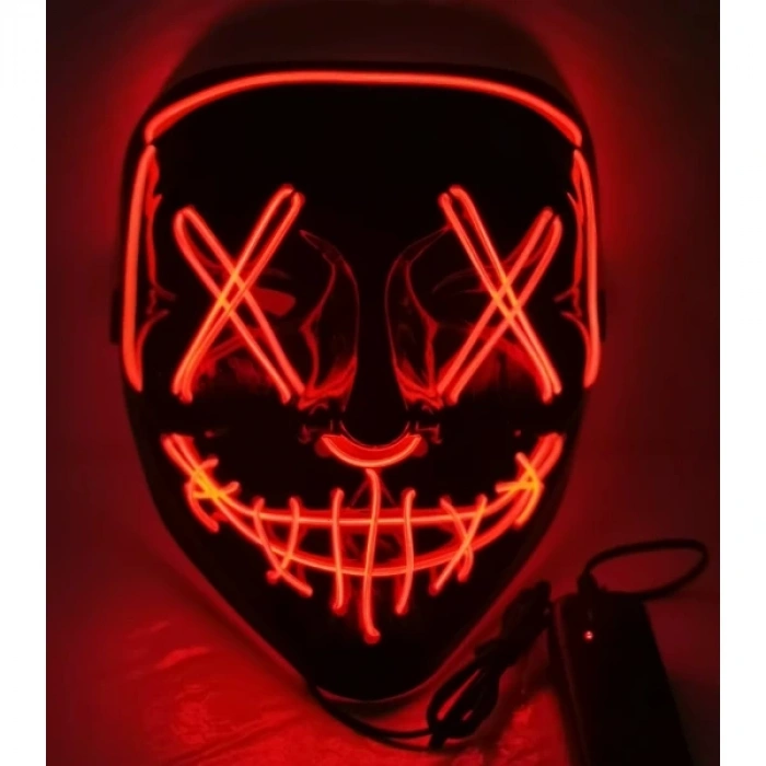 Led Işıklı Turuncu Maske