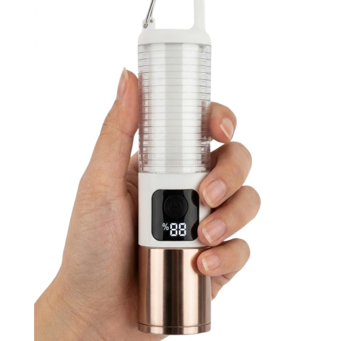 Led Kamp Lambası Usb Şarjlı 500 Lümen Parlaklık Güç Göstergeli Taşınabilir Fener