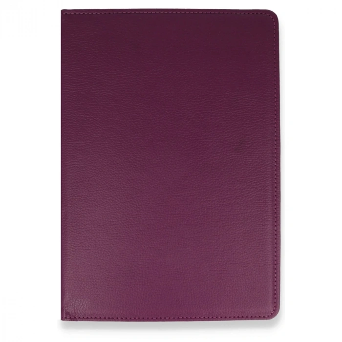 Lenovo M10 Fhd Plus X606f Kılıf 360 Tablet Deri Kılıf - Mürdüm