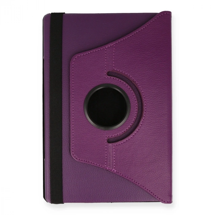 Lenovo M10 Fhd Plus X606f Kılıf 360 Tablet Deri Kılıf - Mürdüm