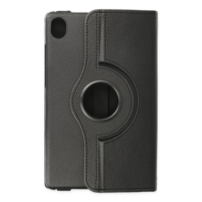 Lenovo Tab M8 Kılıf 360 Tablet Deri Kılıf - Siyah