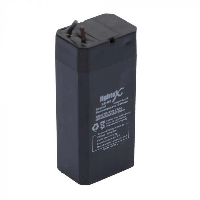 Lightex Lt-407 4v 0.7ah Işıldak Fener Aküsü