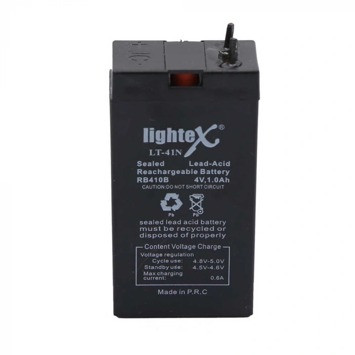 Lightex Lt-41n 4v 1.0ah Işıldak Fener Aküsü