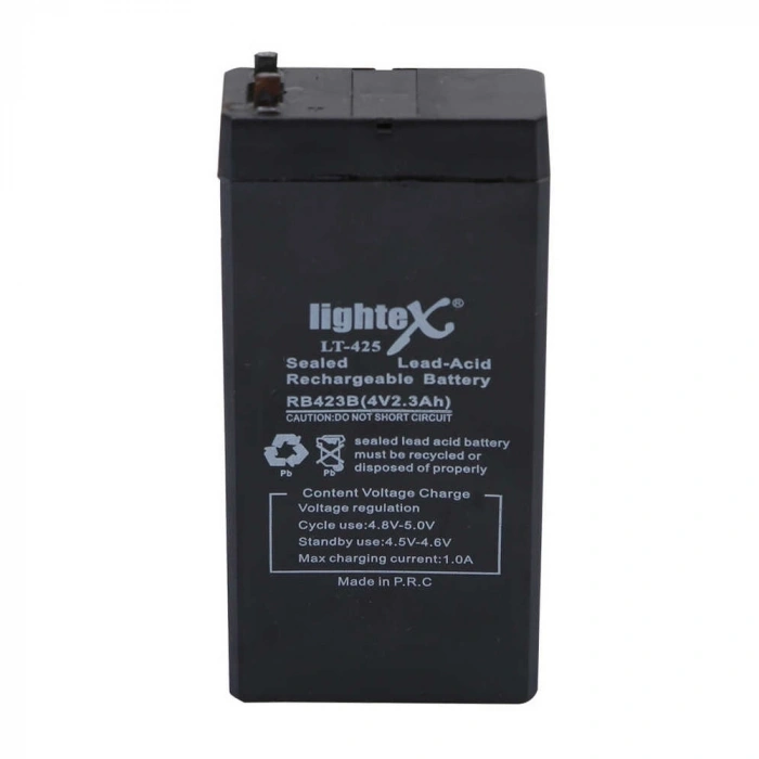 Lightex Lt-425 4v 2.3ah Işıldak Fener Aküsü