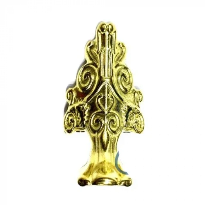 Lükens Sandık Ayağı, Kutu Ayak 4 Cm - Sarı