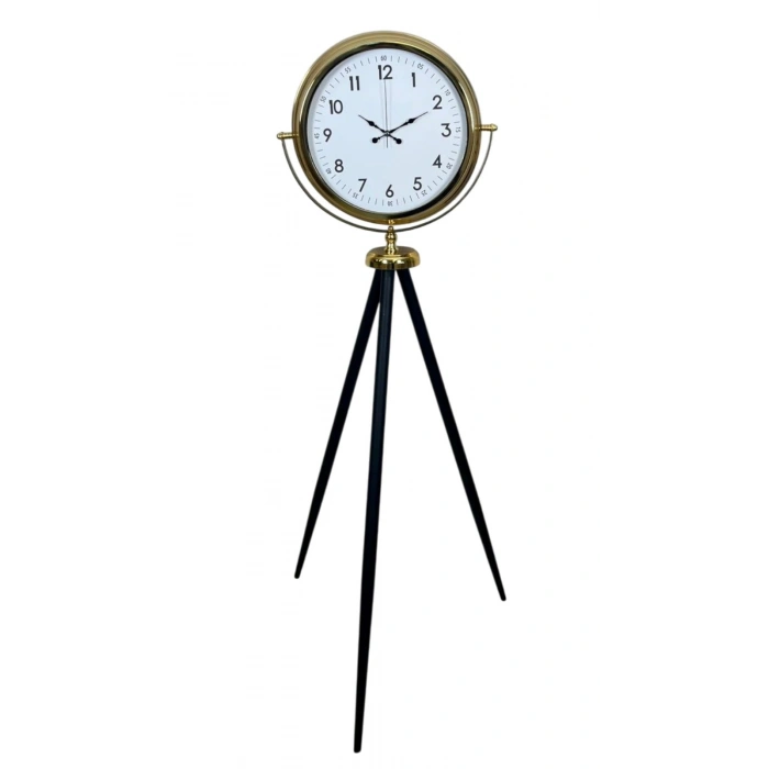 Luxury Gold Tripod Ayaklı Saat