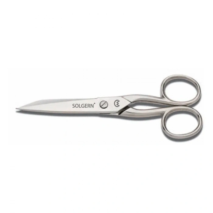 M-218 Sivri Uçlu İplik Temizleme Makası No: 5,5 İnç / 13,97 Cm - Nikel Kaplama