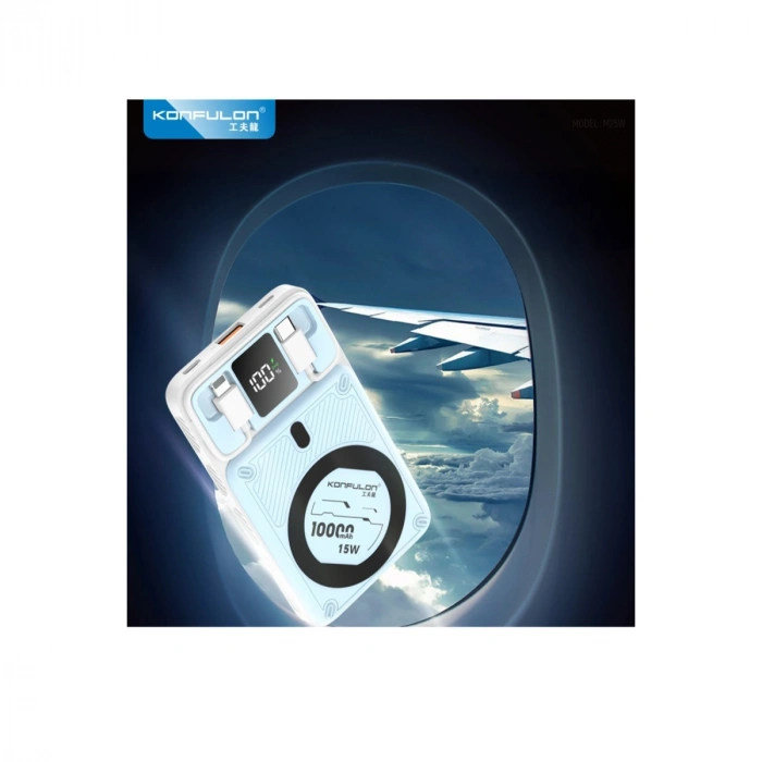 M25w 10.000 Mah 20w Pd Magsafe Powerbank - Pembe