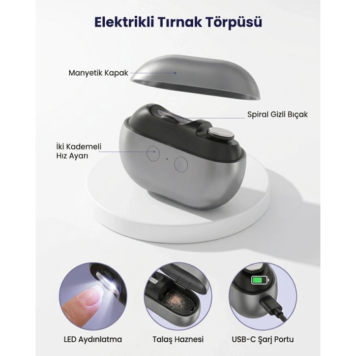 M7 Elektronik Tırnak Makası