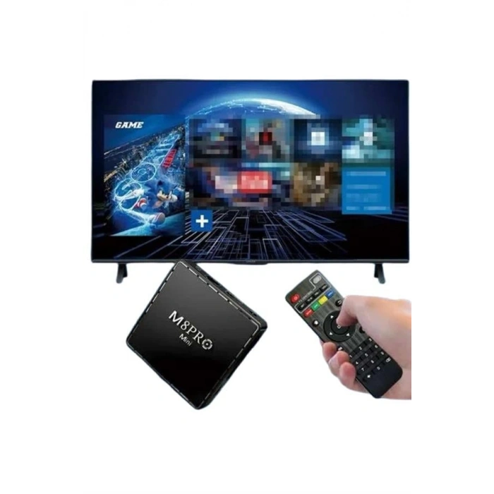 M8 Pro Mını 4 8 10 K Hd Hdr Android Tv 5g Retro 10000 Oyunlu