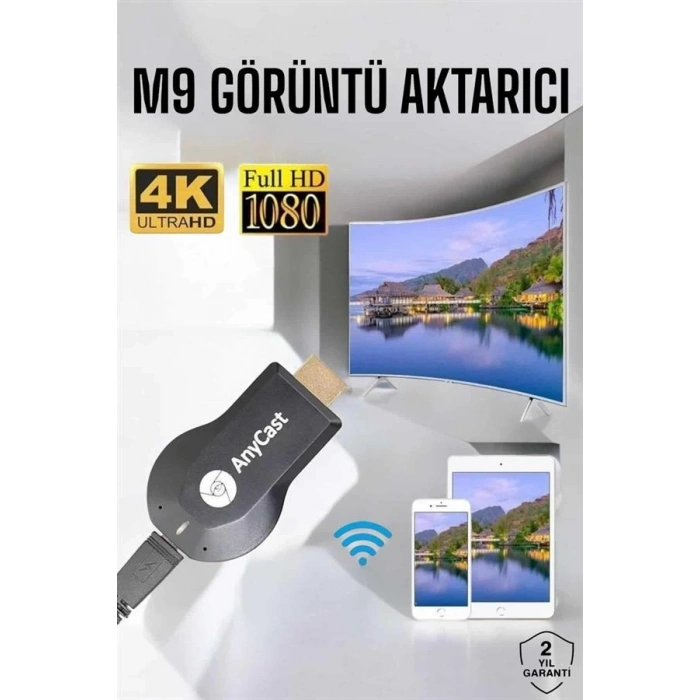 M9 Plus Görüntü Aktarıcı Wifi Aktarıcı Hd Görüntü Kalitesi
