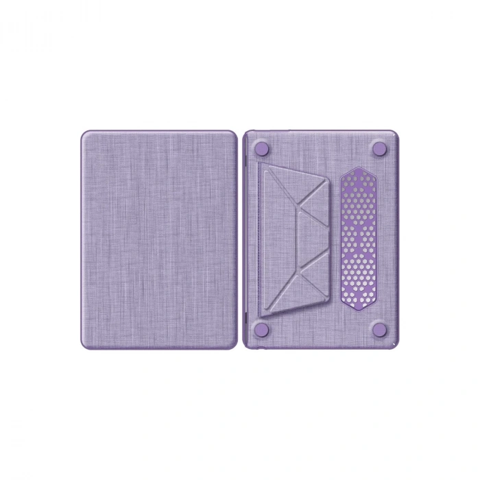 Macbook Air 15 2023 Macbook Kumaş Kapak - Mor