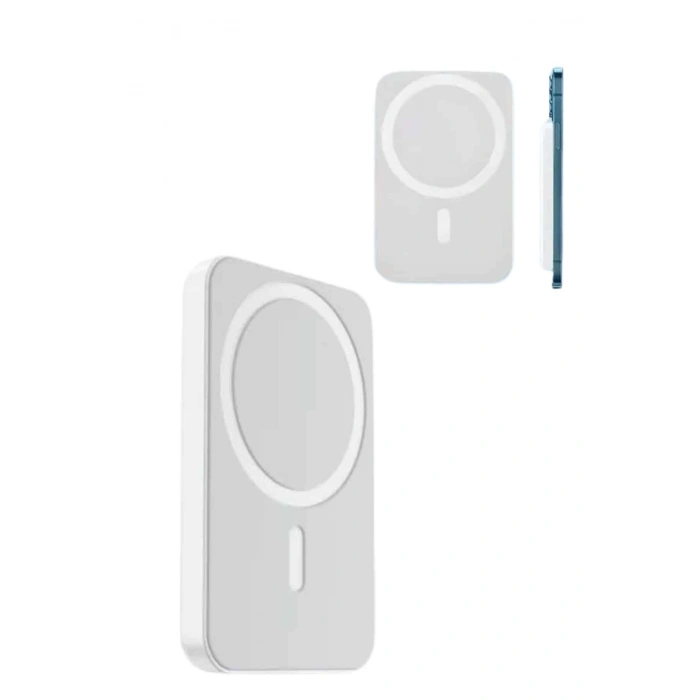 Magsafe Battery Pack Powerbank Kablosuz Şarj 5.000 Mah