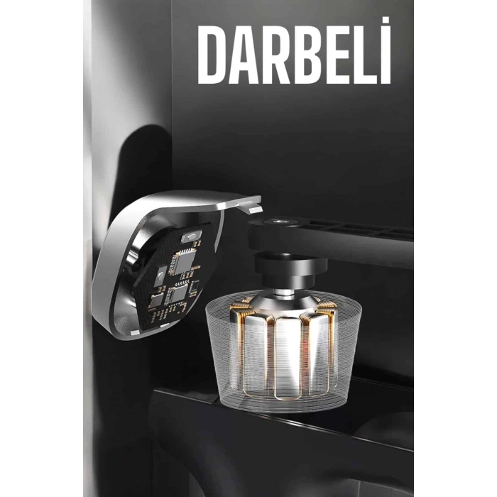 Masaj Aleti Masaj Tabancası Darbeli Şarjlı Kas Ve Vücut Ağrıları İçin