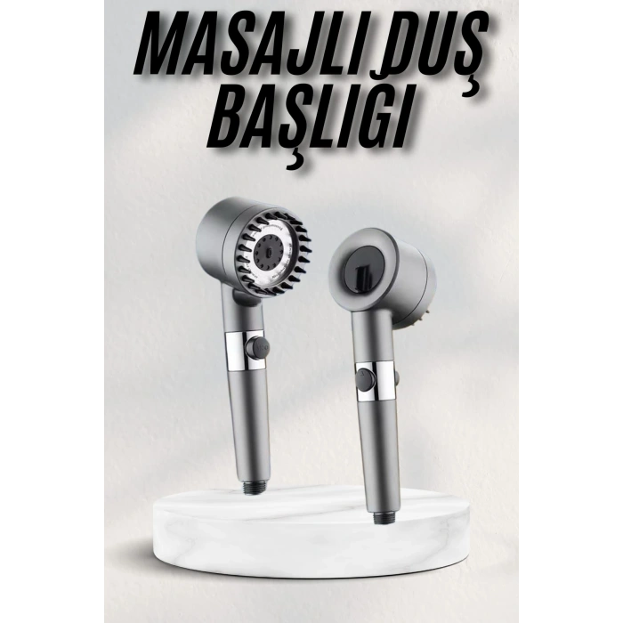 Masaj Etkili Turbolu Çok Fonksiyonlu Filtreli Duş Başlığı Yeni Nesil