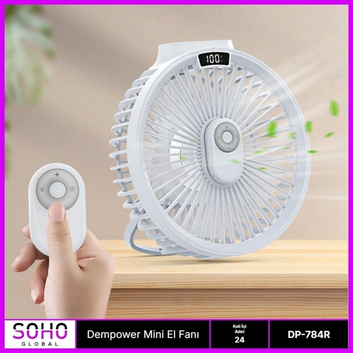 Masaüstü Kumandalı Fan