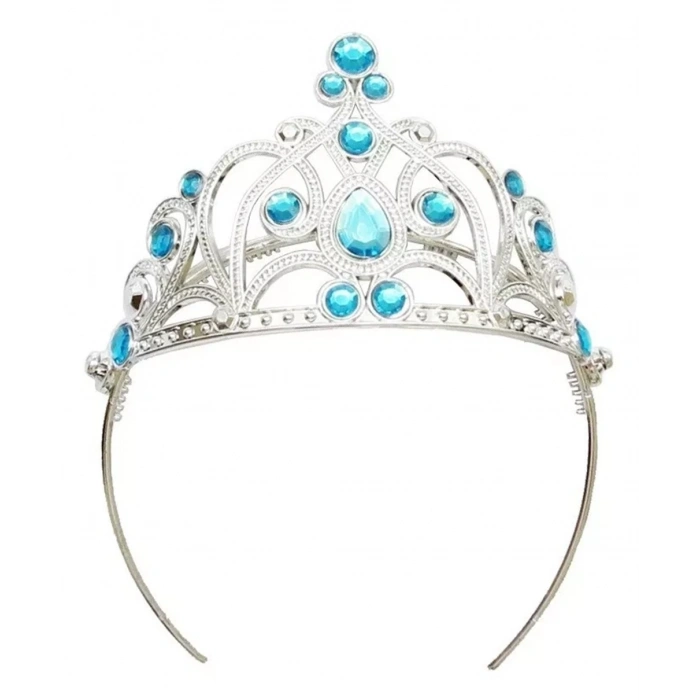 Mavi Taşlı Prenses Tacı