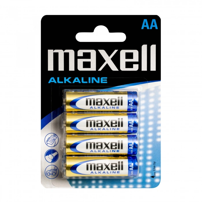 Maxell Lr6 Aa Alkalin Kalem Pil 4’lü Paket Blister