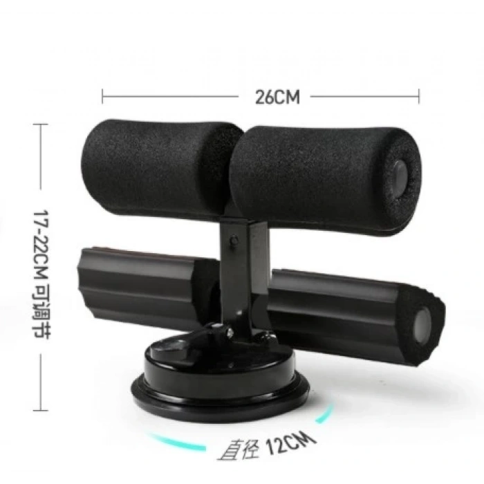 Mekik Çekme Spor Aleti Ayak Destekli Vantuzlu