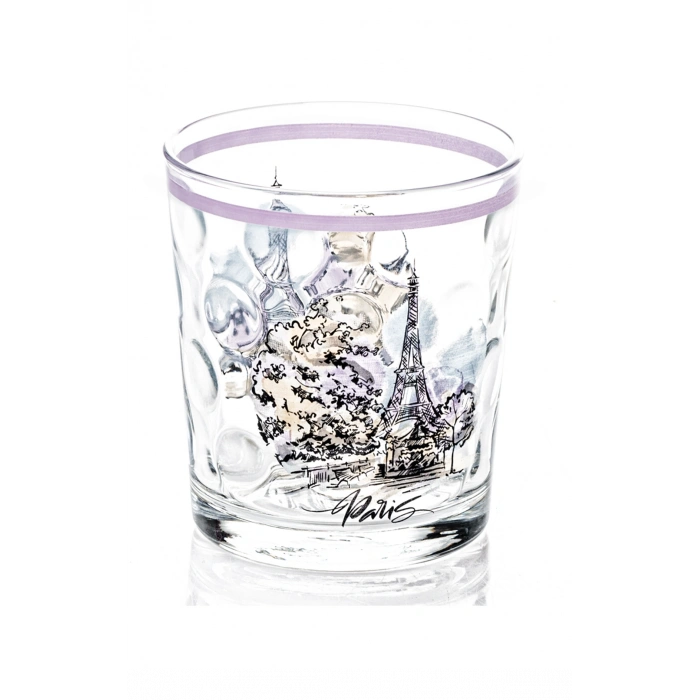 Meşrubat Bardağı Paris Desenli 1 Adetsgm08603 (599)