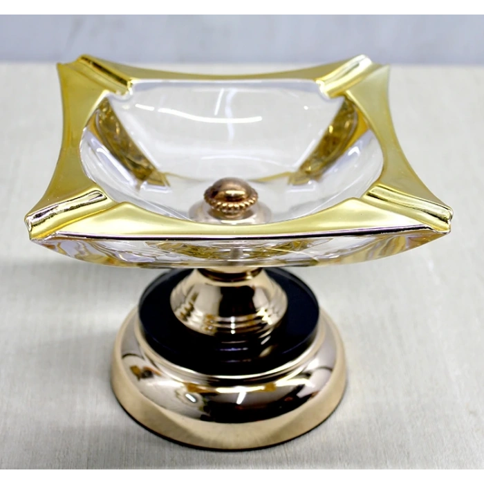 Metal Ayaklı Cam Küllük Model 1