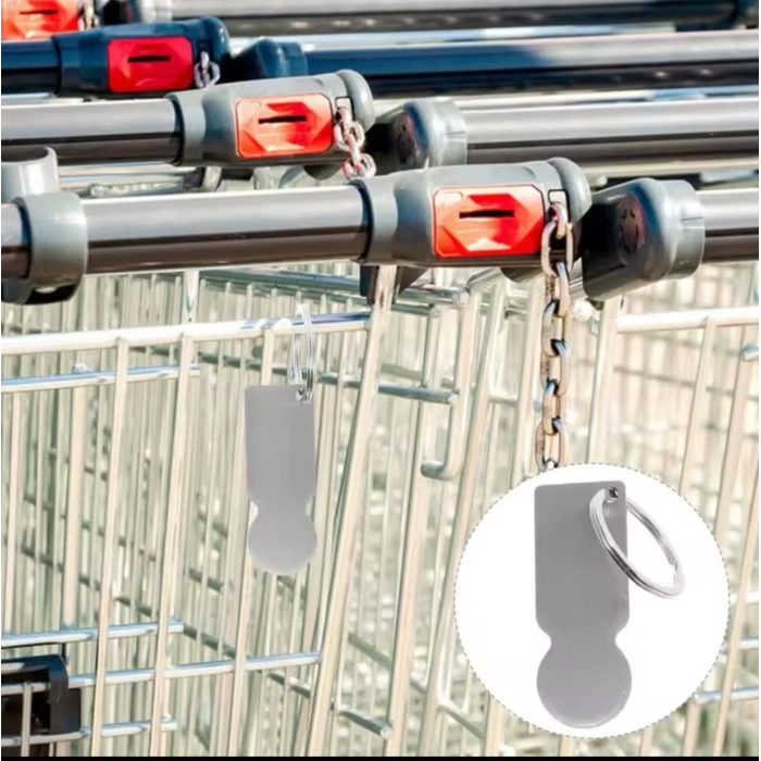 Metal Jeton Anahtarlık