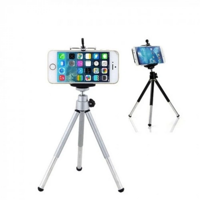 Metalik Renk Tripod  3 Yönlü Profesyonel