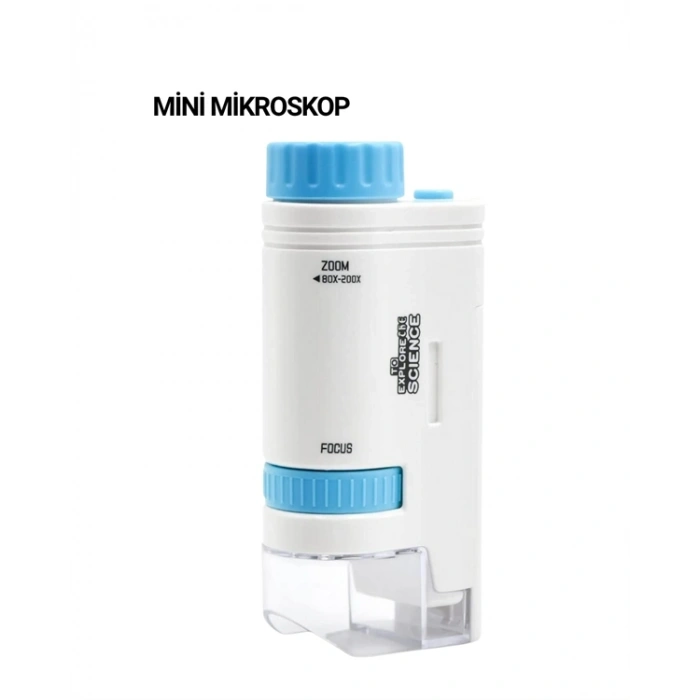 Mini Çocuk Mikroskobu