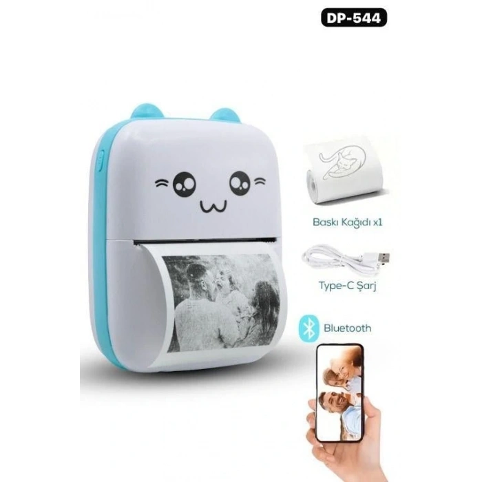 Mini Printer Etiket Çıkarıcı Yazıcı