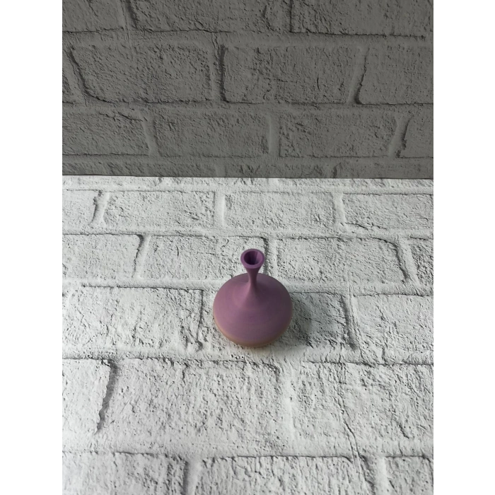 Mini Rainbow Dekoratif Vazo 8 Cm Renk Geçişli Modern Tasarım