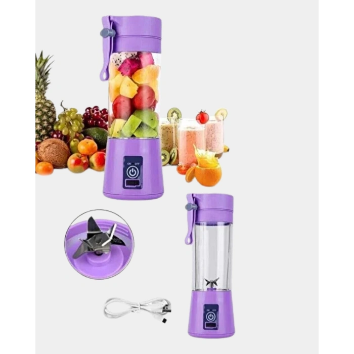 Mini Taşınabilir Blender 380ml Usb Şarjlı Detoks Smoothie Hazırlayıcı