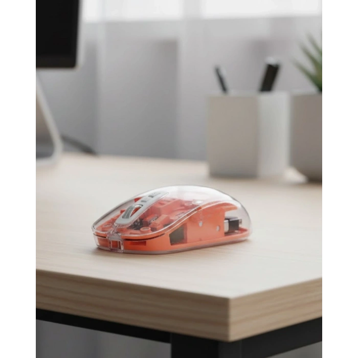 Minimal Tasarımlı Kablosuz Mouse Günlük Ve Ofis Kullanımı
