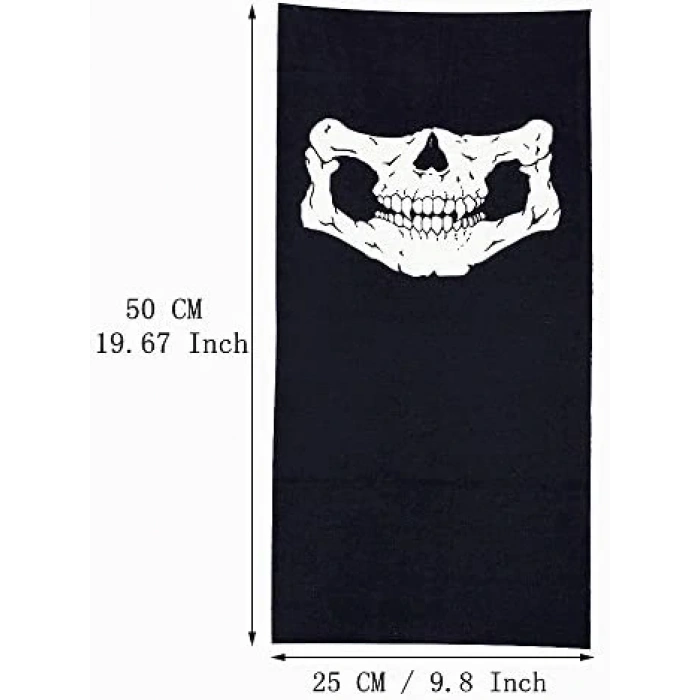 Motorcu Boyunluk Baf Buff Bandana 25x48 Cm Model 7