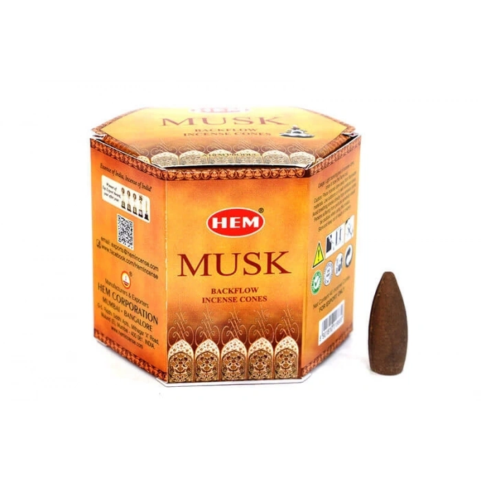 Musk Back Flow Cones 40lı