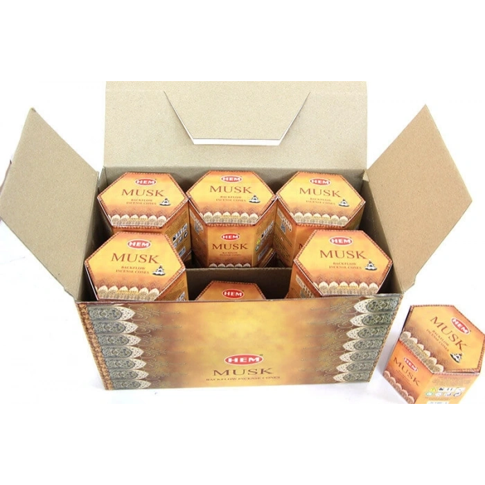 Musk Back Flow Cones 40lı