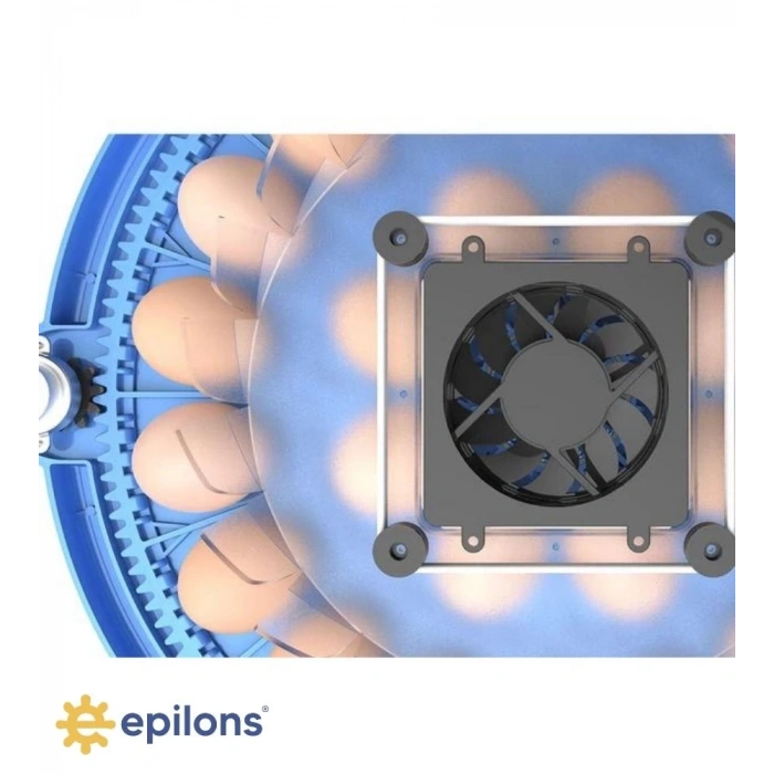 Mz-80/240 Çift Viyollü Tam Otomatik Kuluçka Makinesi Wifi Ampul Kamera Hediyeli Çiftlik Tipi