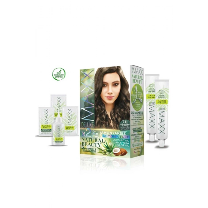 Natural Beauty Amonyaksız Saç Boyası 7.11 Yoğun Küllü Kumral (599)
