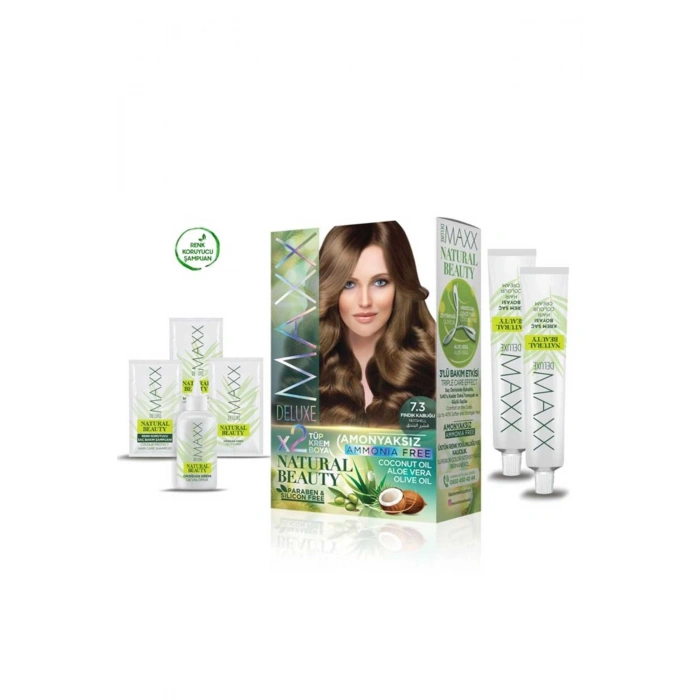 Natural Beauty Amonyaksız Saç Boyası 7.3 Fındık Kabuğu (599)