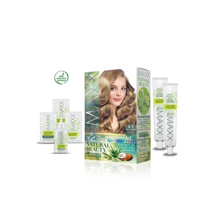 Natural Beauty Amonyaksız Saç Boyası 8.3 Bal Köpüğü (599)
