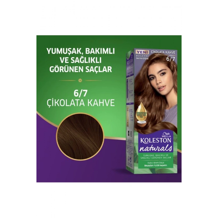 Naturals Saç Boyası Çikolata Kahve 6/7 (599)