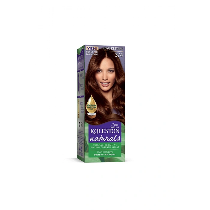 Naturals Saç Boyası Koyu Kestane 3/4 (599)
