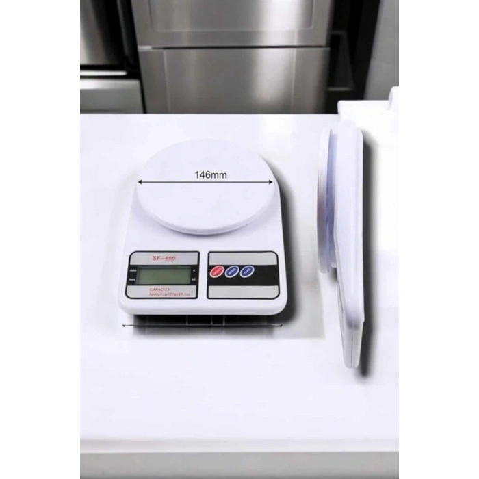 Net Lcd Ekran Ve Otomatik Kapanma Özelliği İle Uzun Ömürlü Dijital Mutfak Tartısı