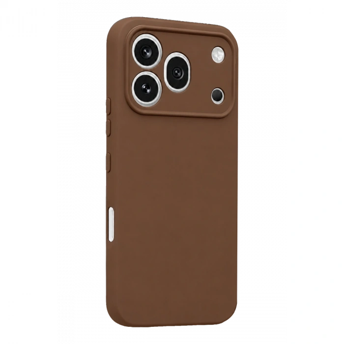 Newface Huawei Honor 600 Pro First Silikon - Kahverengi